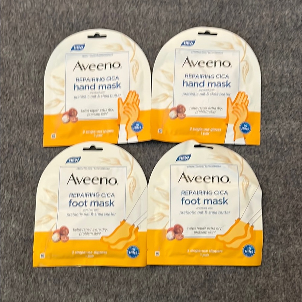 Aveeno Repairing CICA Hand and Foot Masks